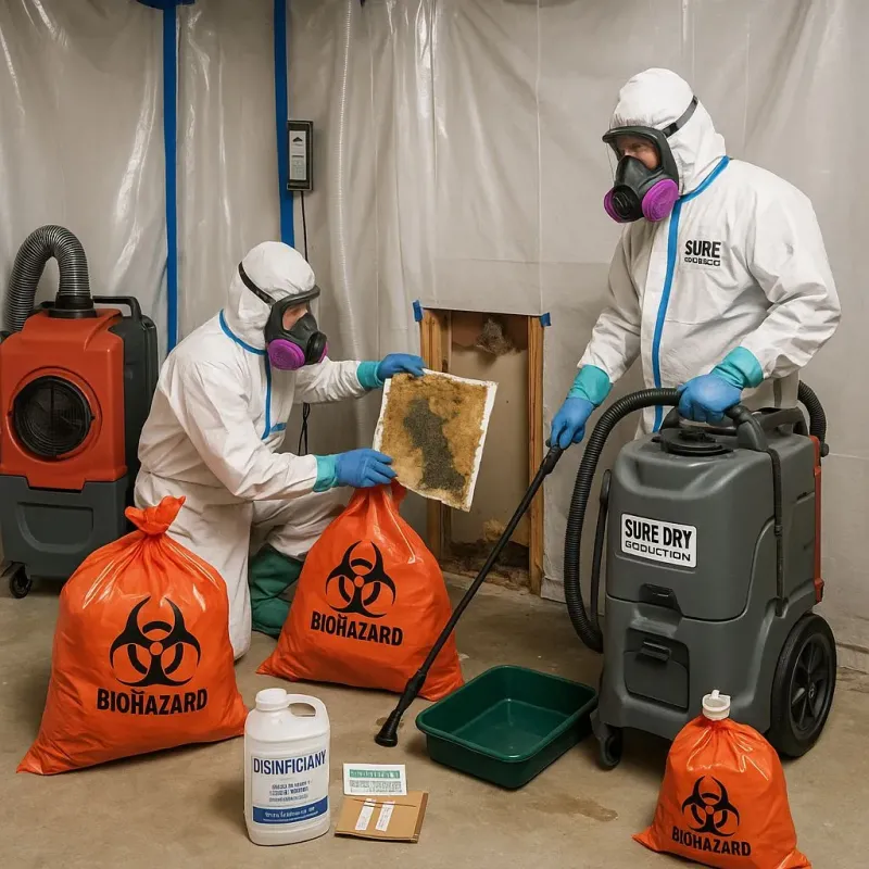 Contaminated Water Handling Protocols process in Benton, LA