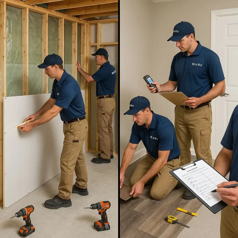 Repairs and Reconstruction process in Benton, LA
