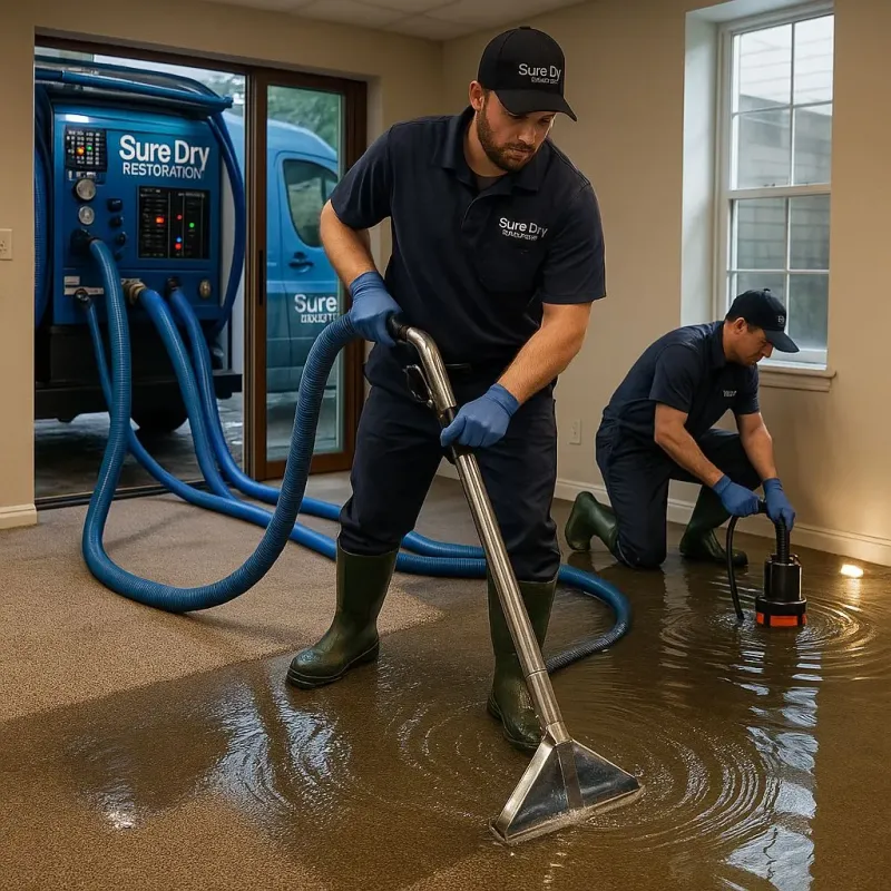 Water Extraction and Removal process in Benton, LA